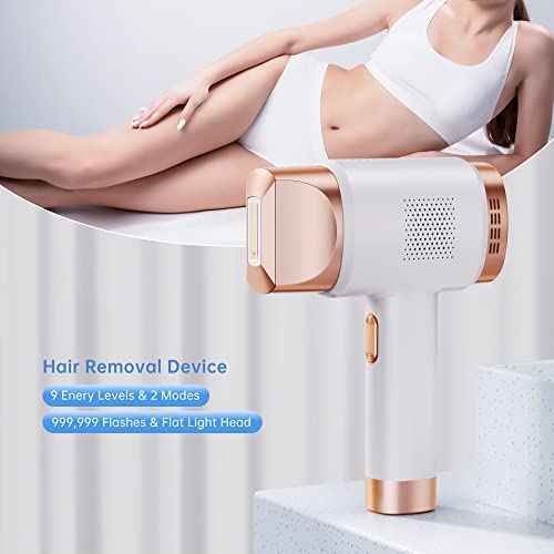 Aopvui Laser Hair Removal For Women And Men, Ipl Permanent Hair Removal 999900 Flashes Hair Remover Device For Whole Body Use #TOP1
