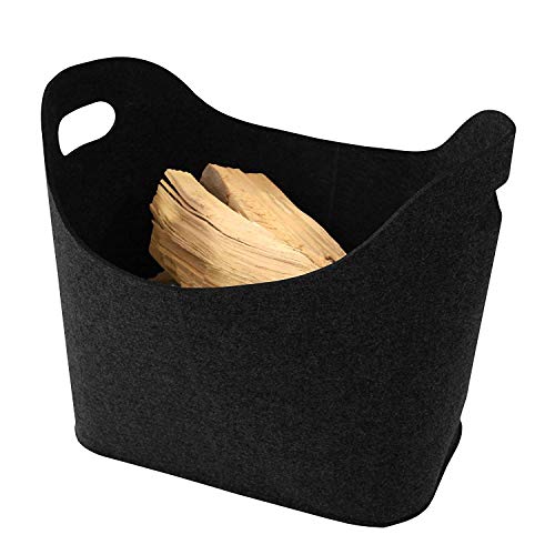 Kamino- Flam Filzkorb für Kaminholz
