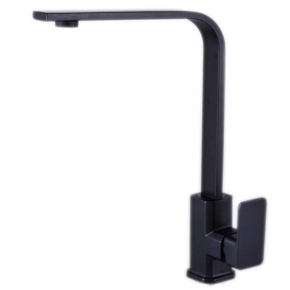 Robinet de cuisine noir jet spray pour simplifier la vaisselle au quotidien