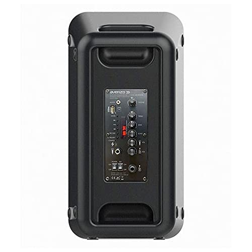 Miniatura 3 de Avenzo - Altavoz Bluetooth, Modelo Av-Sp3201b, Potencia De 250 W, Con Luz De Led, Micrófono Incluido, Con Asa De Transporte, Altavoz Inalámbrico, Color Negro