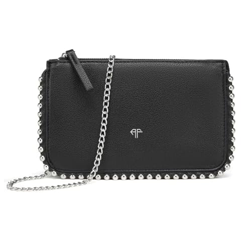 AFKOMST Small Clutch Purse and Wristlet Wallet for Women Formal Evening Bag with Crossbody Chain Strap Cover