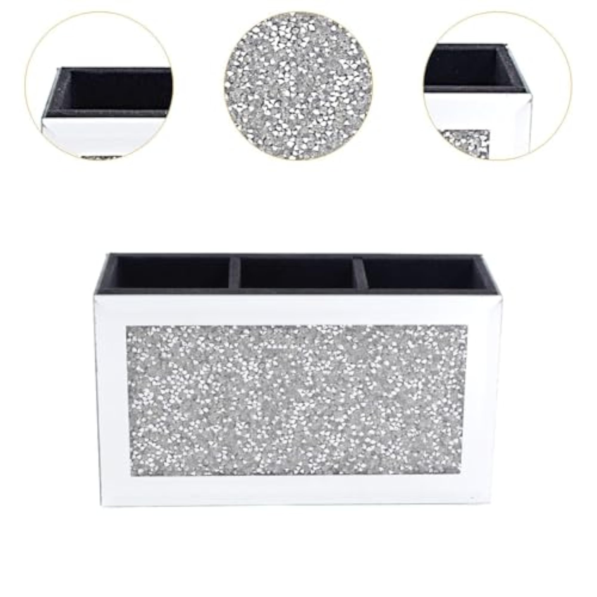 Makeup Brush Holder - Multi-Layer Acrylic Organizer for Vanity