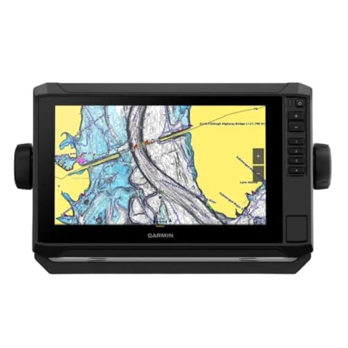 Image of Garmin ECHOMAP UHD2 93sv with GT56 Transducer, 9 inch Touchscreen Chartplotter, Garmin Navionics+ U.S. Inland | 9 Touchscreen, Includes Gt56uhd-Tm Transducer, Preloaded Navionics Plus U.s. Inland, Chirp, Clearvu and Sidevu, WI-FI