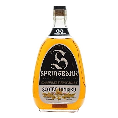 ウイスキー SPRINGBANK CAMPBELTOWN MALT 750ml SPRINGBANK - Campbeltown Malt 33years old whisky - 0,75L