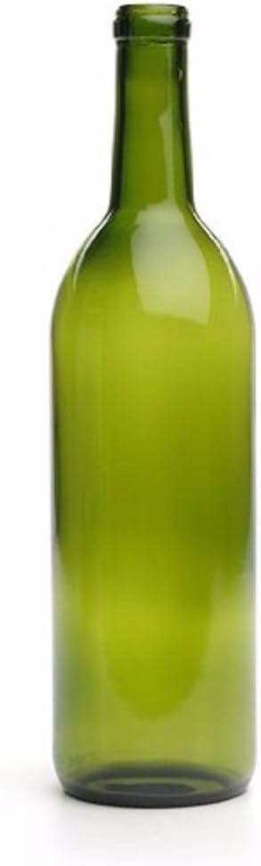 750 ml Clear Bordeaux Wine Bottles, Cork Finish