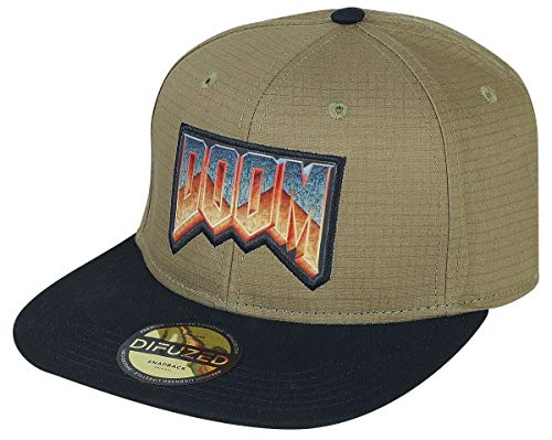 Difuzed Doom Eternal - Retro Logo Snapback Cap