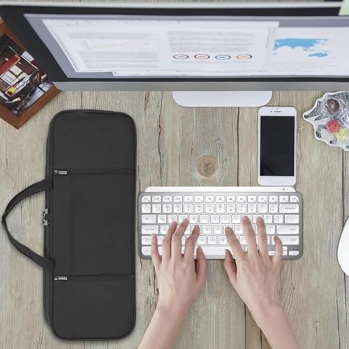 Mini clavier protégé des rayures grâce à cette housse compacte