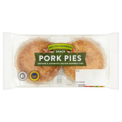Morrisons Melton Mowbray Snack Pork Pies 2 x 75g