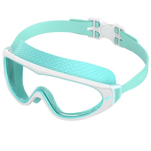 Ambienden Gafas Natacion Hombre Para Adultos, Montura Grande, Antivaho, ProteccióN UV, Lentes HD | Gafas Natacion Mujer Unisex Ideales Para Buceo Y Deportes AcuáTicos Al Aire Libre-GW