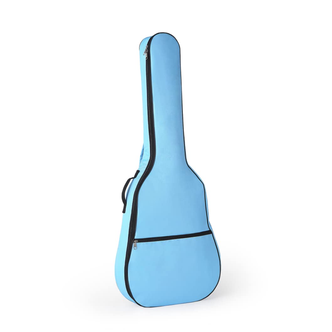 Snner Borsa per chitarra borsa classica Acustic Classica Full Size 40 41 pollici Copertura impermeabile protettiva imbottita blu
