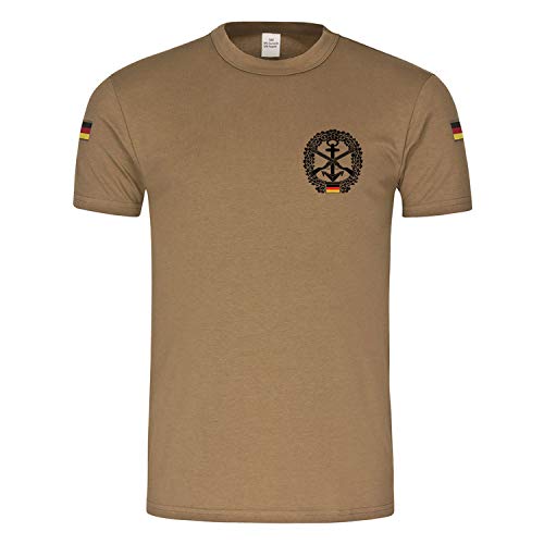 Badge de barettabzeichen BW T-shirt WachBtl 17027 Marine marine allemande