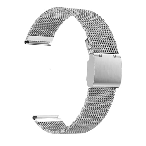 HuanJ ~l[[Xgbvpvoh 8 12 13 14 15 16 17 18 19 20 21 22 24mm Y fB[X X`[c[(Silver,18mm)