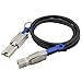 CableDeconn External HD Mini SAS SFF-8644 to SFF-8088 2m 6.6FT Cable