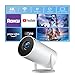 ZDSSY Beamer,Mini Beamer Klein 4K Unterstützung 1080P,Projektor mit WiFi 6 & Bluetooth 5.2,Autofokus/Trapezkorrekt... Projector integrierte Apps,für Android/iPhone/PC/Mac/Switc...