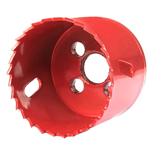 Koopi 2 Inch Bi-Metal Hole Saw With Heavy Duty Arbor, 38Mm Depth Hole Cutter For Easily Drilling Wood, Plastic, Plywood, Drywall, Metal，Aluminum(51Mm) #TOP1