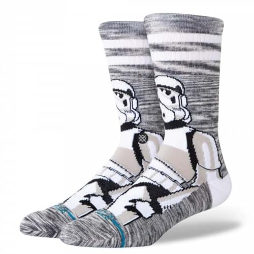Stance The Storm Trooper Crew chaussettes Star Wars blanches mi-hautes