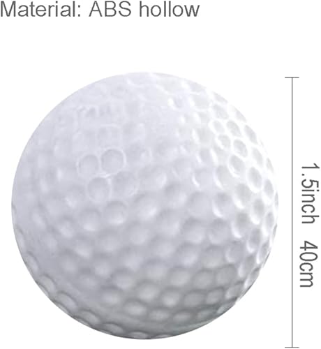 Miniatura 2 de Ssccgym 20 paquetes de pelotas de golf para practicar pelotas blancas, juguetes deportivos, juegos para interiores y exteriores, para niños y