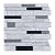 10-Sheets Peel and Stick Tile Backsplash, Vinyl 3D Self-Adhesive Tile Stickers for Kitchen, Bathroom, Counter Top, Marble 77