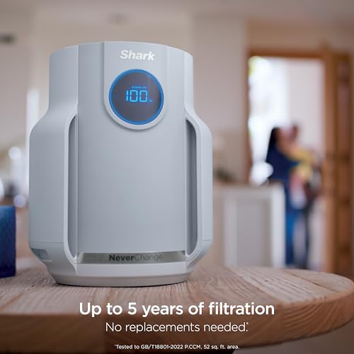 Shark NeverChange Compact Pro Air Purifier, HP071BRN, Winter Fog - image 8