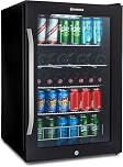 Subcold Ace130 LED Touch Control Beer Fridge With Glass Door | Premium Drinks & Wine Fridge | Auto Defrost with Fan | 140 Cans | Ideal for Home Bar Undercounter