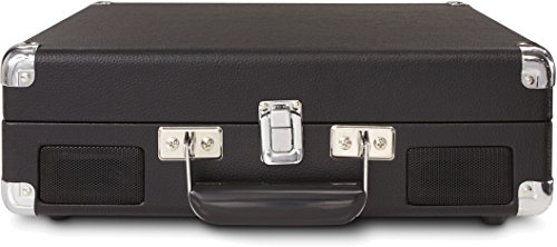 Crosley Cruiser Platine Vinyle Portable Style Mallette avec 3 vitesses, Haut-Parleurs Stéréo Intégrés (Prise UK) – Noir - Les Beatles, Paul McCartney, John Lennon, RIngo Starr, George Harrison Crosley Cruiser Platine Vinyle Portable Style Mallette avec 3 vitesses, Haut-Parleurs Stéréo Intégrés (Prise UK) - Noir – Image 4