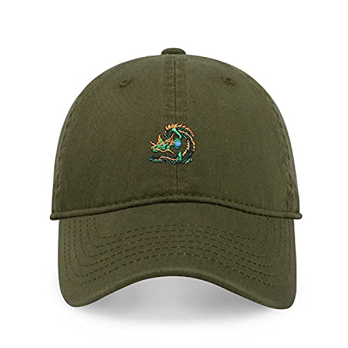 Image of Shenron Dragon Dad Hats Eternal Dragon God Meme Classic Original Design Baseball Caps Funny Hats for Men Women Teens Unisex