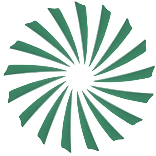 (20 Pack) Arrow Fletchings Feather - 4 inch Turkey Fletches Vanes for Hunting Target Shooting Accessories