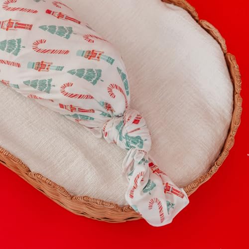 Image of Copper Pearl Swaddle Blankets for Newborns | Soft Stretchy Receiving Blankets for Boys and Girls | Large 46 x 46 Inch Baby Blankets | Lightweight and Breathable Swaddles | Nicholas