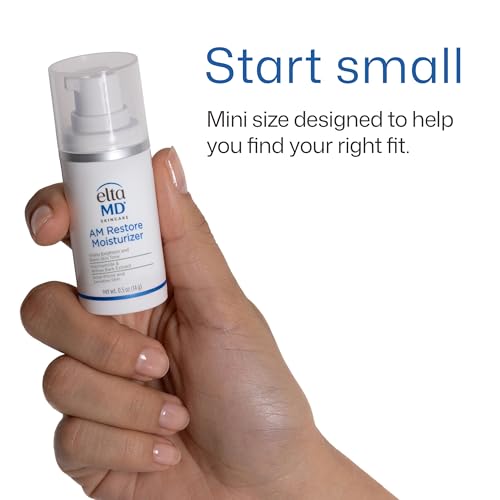 Image of EltaMD AM Restore Face Moisturizer for Women and Men, Light Moisturizer Face Cream, Made with Niacinamide and Hyaluronic Acid