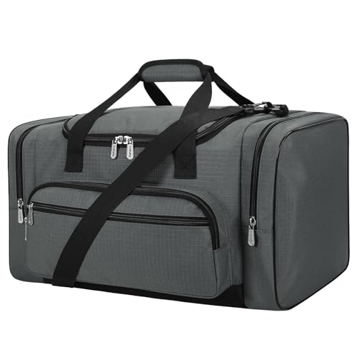 Sports Duffel Bag 20 inch for Travel Gym - Grey Grey 20 inch