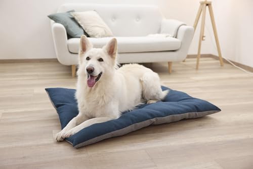 Kerbl Pet Liegekissen Ely, grau/petrol, 55x90 cm