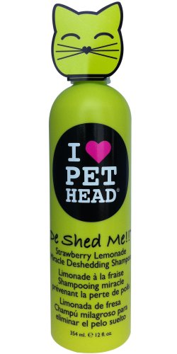 Pet Head Cat De Shed Me Rinse, 354ml Strawberry Lemonade, Green, TPHC2