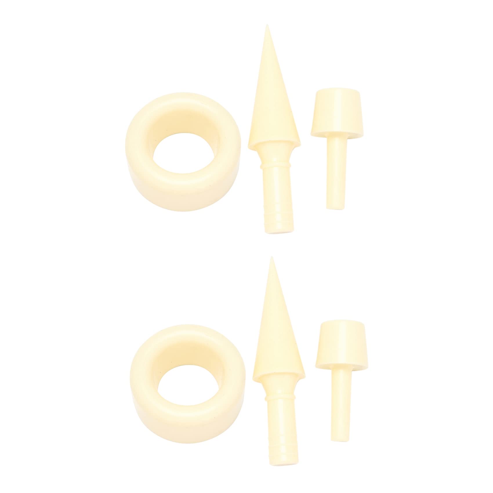 Hndhbfgrt 6Pcs Roller Waffle DIY Tools Ice Cream Cone Mold Pastry Roll Angle Mold Baking Mold