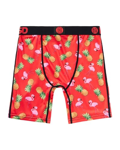 Image of PSD Boys Boxer Briefs - Tropic Twist, Comfortable Breathable Underwear for Boys, X-Large