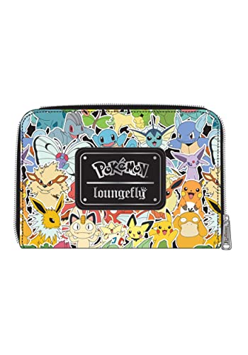 Loungefly Pokemon Ombe All Over Pattern Faux Leather Wallet4