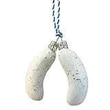 Größe: 8 cm / Lieferumfang: 1 Paar Weißwürste