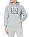 Under Armour Rival Fleece Box Logo Hoodie, Sudadera Hombre, Gris (Steel Light Heather/Black (035)), L