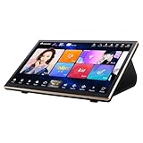 2025 InAndOn Chinese Karaoke System KV-V5 MAX, 18.5 inch Capacitive Touch Screen, 650K Cloud Song Library, YouTube Online Play,8T (Black)