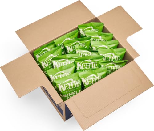 Kettle Brand Potato Chips, Krinkle Cut Dill Pickle Kettle Chips, 5 Oz - image 1