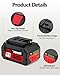Xeanerol 18V 8.0Ah Replacement for Bosch 18V Battery, Lithium Ion Battery Compatible with Bosch Core 18 Volt GBA18V80 GBA18V40 GBA18V60 GBA18V120 BAT609 BAT612 Cordless Power Tools