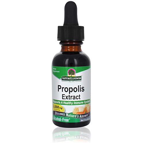 Nature's Answer Alcohol-Free Propolis Resin, 1-Fluid Ounce - Bee Propolis, Propolis Extract