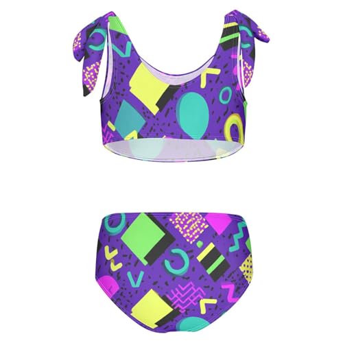 Image of Boccsty Cute Crab Red Blue Girls Swimsuits Kids Bikini Sets 2 Pcs Bathing Suit for 3T