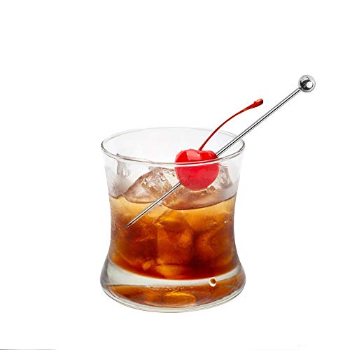 DONQL Roestvrijstalen cocktailsticks, herbruikbare fruitsticks, toothpicks, metaal, Martini Skewers, drankjes voor… - Image 7