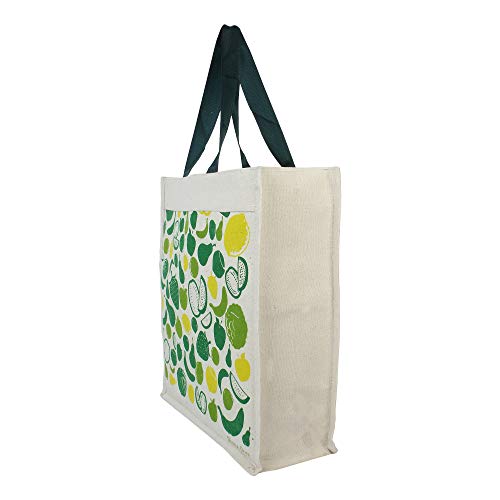 Dussle Dorf Bags Eco Cotton Canvas Shopping Bags for Carry Milk Grocery Fruits Vegetable Handles