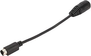 MIDI Cable, 5.9in MIDI Cable for PS2, 6 Pin Mini MIDI Male to 5 Pin DIN Female Keyboard Adaptor, Speaker, Amplifier, Mixer to MIDI Keyboard, Synthesizer and Guitar Connection