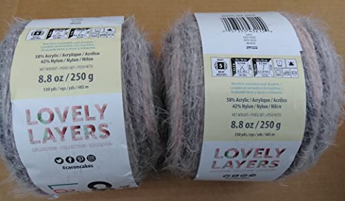 Caron Latte Cakes, Kissy Kissy, 250G #TOP1