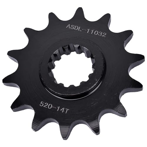 Pignon avant 14T pas 520 améliore transmission moto EX250R 250 R
