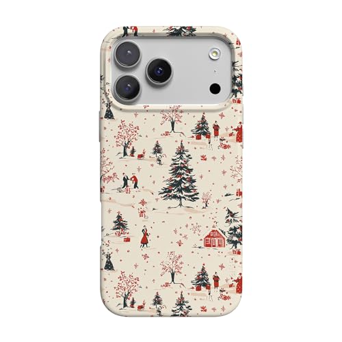 Casely iPhone 17 Pro Case | Winter Nostalgia | Vintage Holiday | Compatible with MagSafe | Classic Ultra Slim Design