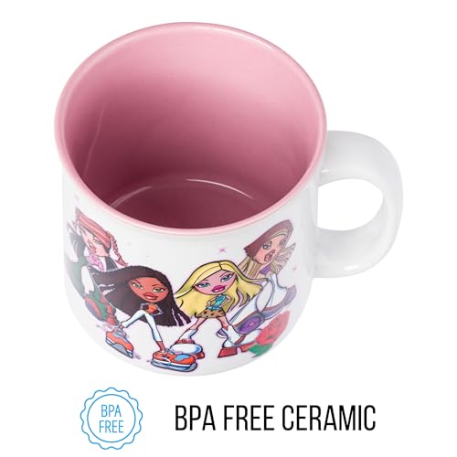 Silver Buffalo Bratz Drama Mama Roses Tasse en céramique à paillettes 590 ml