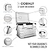 37 Quart Cobalt Weekender Cooler - Ice Chest by Blue Coolers for Camping, Sports Events, and Barbecues (Full Day Ice Retention) (Black)